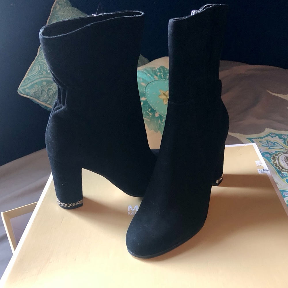 Michael Kors Black Ankle Boots